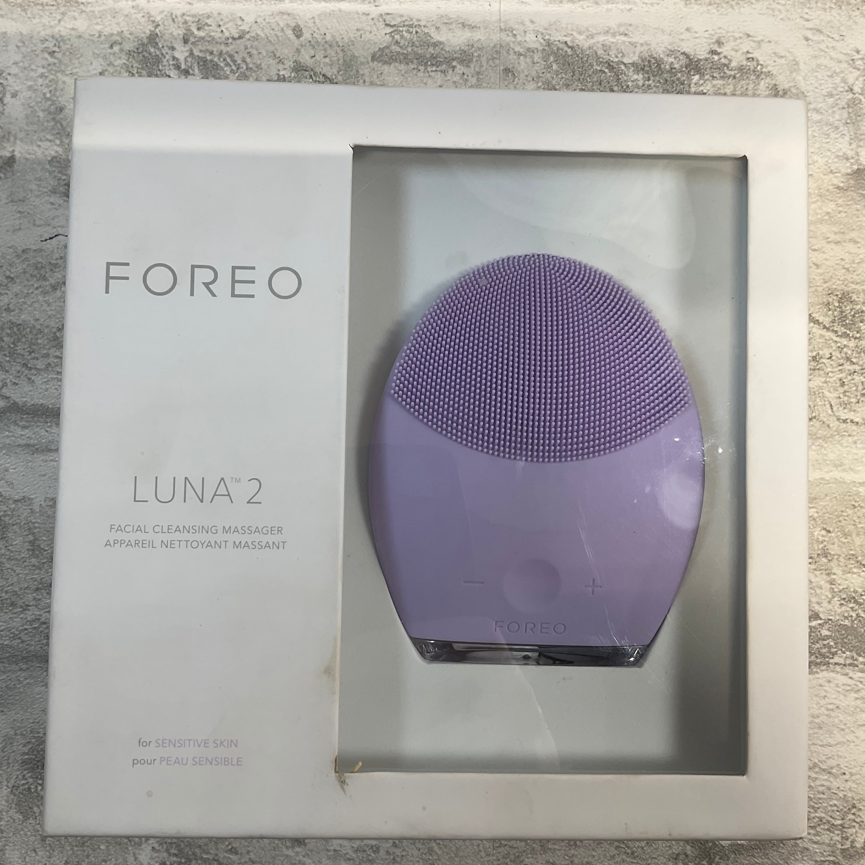 FOREO LUNA 2 Facial Cleansing Brush, Sensitive Skin (7530702536942)